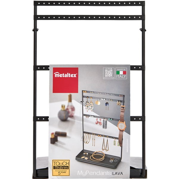 Czarny organizer na biżuterię My Pendants - Metaltex-image-4