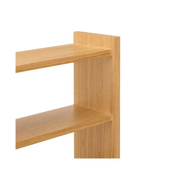 Wielopoziomowa półka w dekorze dębu w naturalnym kolorze 85 cm Kant – Hübsch-image-4