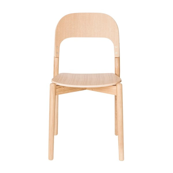 Krzesło z drewna dębowego HARTÔ Paula