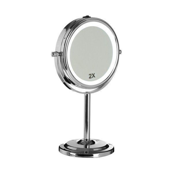 Lustro z oświetleniem/powiększające (powiększenie 2x) kosmetyczne ø 15 cm Cassini – Premier Housewares-image-2