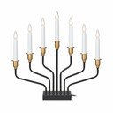 Czarna świąteczna dekoracja świetlna Brosa – Markslöjd