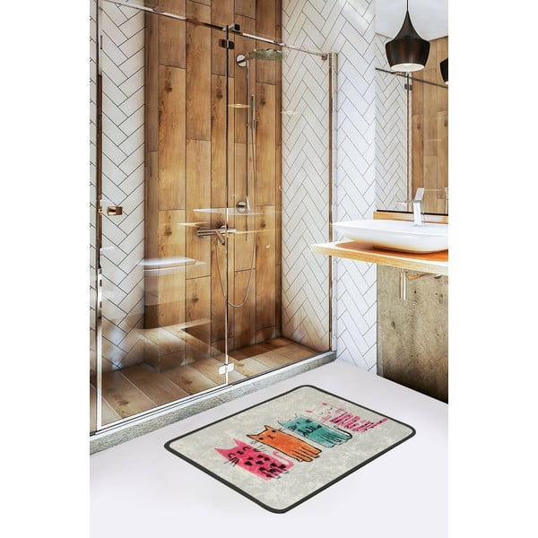 Dywanik łazienkowy 60x40 cm Baby Cats − Foutastic-image-1