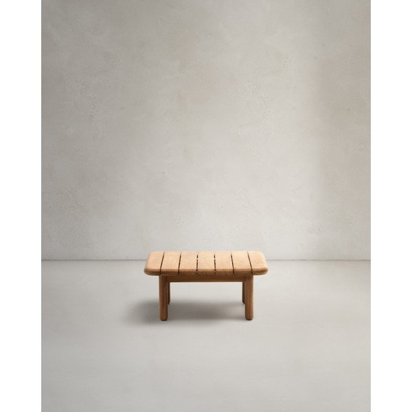 Stolik ogrodowy z litego drewna tekowego 70x70 cm Turqueta – Kave Home-image-4