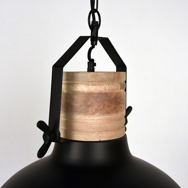 Czarna lampa sufitowa LABEL51 Grid, ⌀ 52 cm-image-3