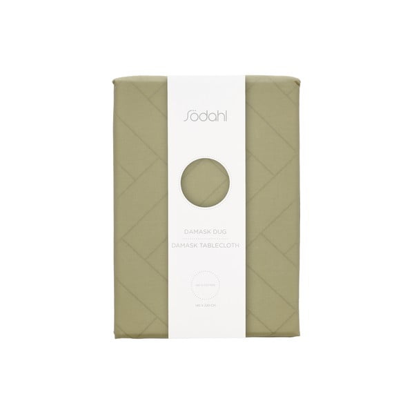 Adamaszkowy obrus 140x320 cm Tiles Damask – Södahl-image-3