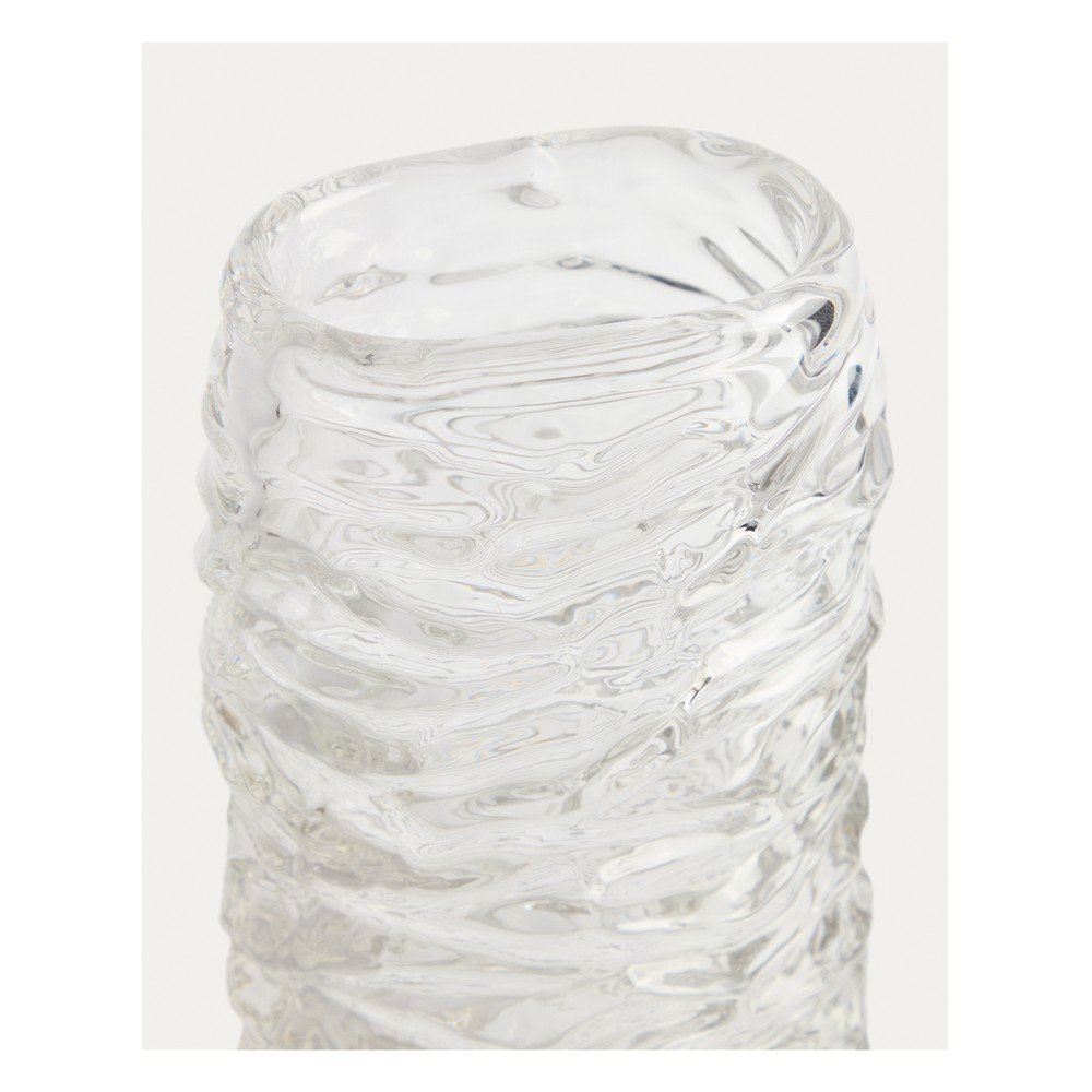 Szklany wazon (wysokość 30 cm) Vorma – Kave Home (zdjęcie 4)