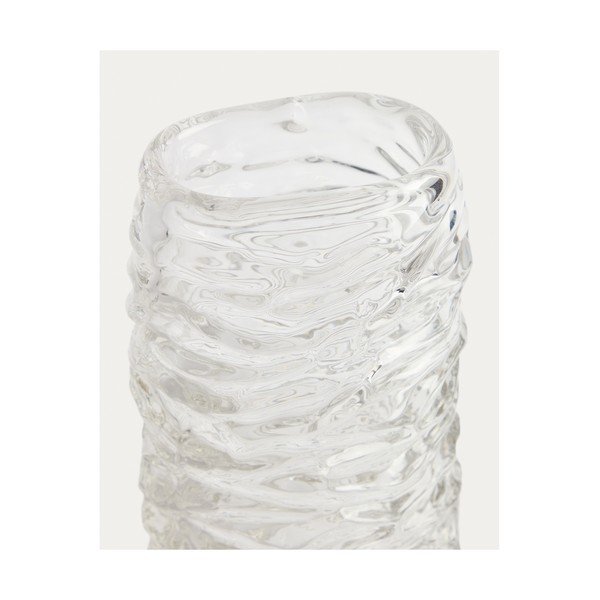 Szklany wazon (wysokość 30 cm) Vorma – Kave Home-image-3