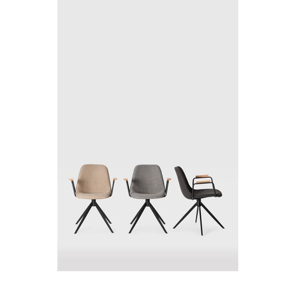 Czarne krzesła zestaw 2 szt. Tali – Marckeric-image-1