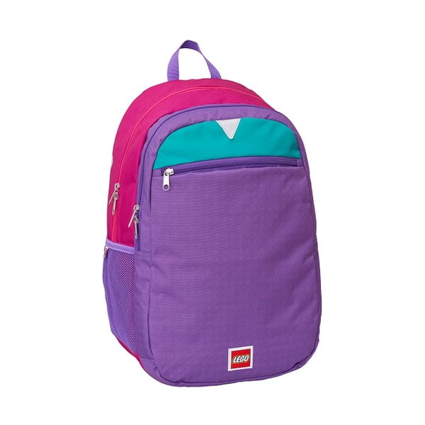 Różowo-fioletowy plecak dziecięcy LEGO® Extended