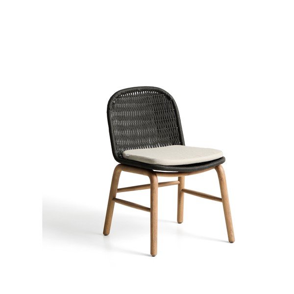 Ciemnoszare krzesło ogrodowe Alipa – Kave Home-image-3