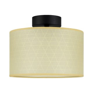 Beżowa lampa sufitowa ze wzorem trójkątów Sotto Luce Taiko