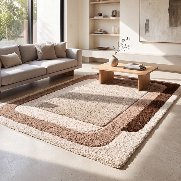Różowy/beżowy dywan 120x170 cm Ember – Universal-image-1