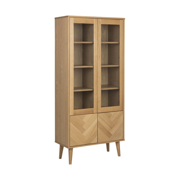 Witryna w dekorze drewna dębowego Actona Nagano-image-2