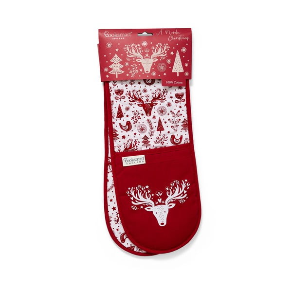 Bawełniana rękawica kuchenna Cooksmart ® A Nordic Christmas-image-1
