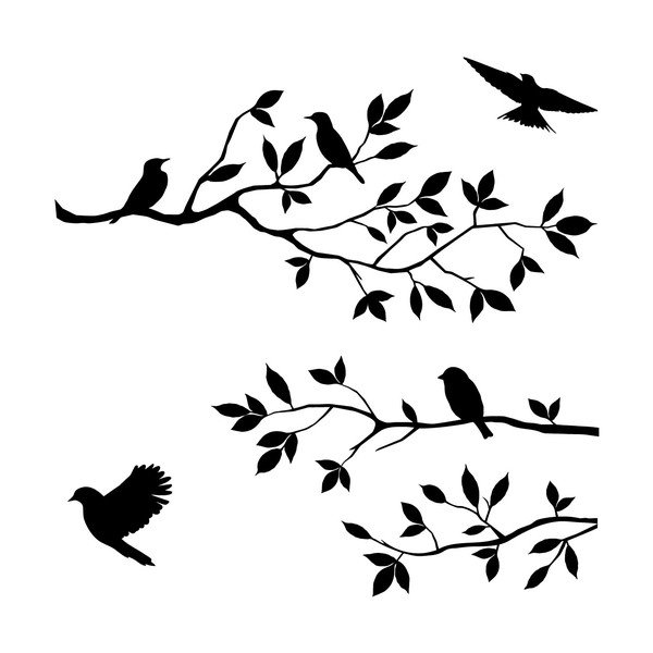 Naklejka Fanastick Birds On The Tree-image-3