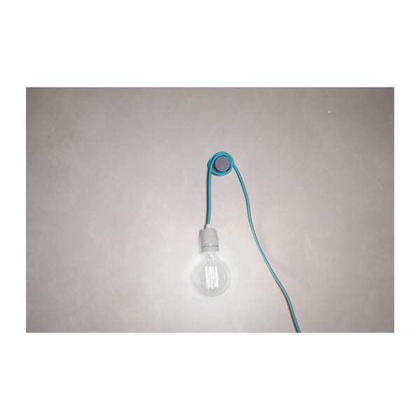 Niebieski kabel do lampy wiszącej z oprawką Filament Style G Rose
