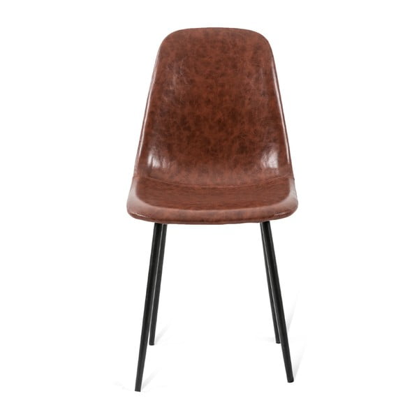 Zestaw 2 brązowych krzeseł Bonami Essentials Lissy-image-1