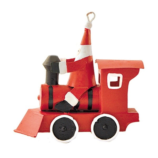 Dekoracja świąteczna G-Bork Santa in Red Train