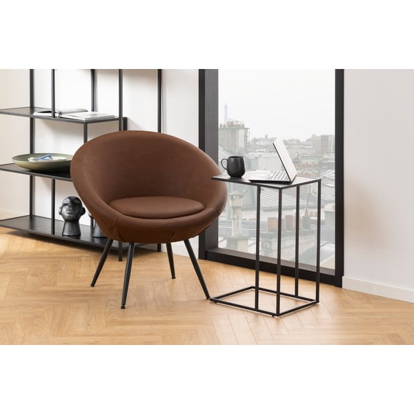 Stolik z blatem w dekorze marmuru 43x35 cm Infinity – Actona-image-1