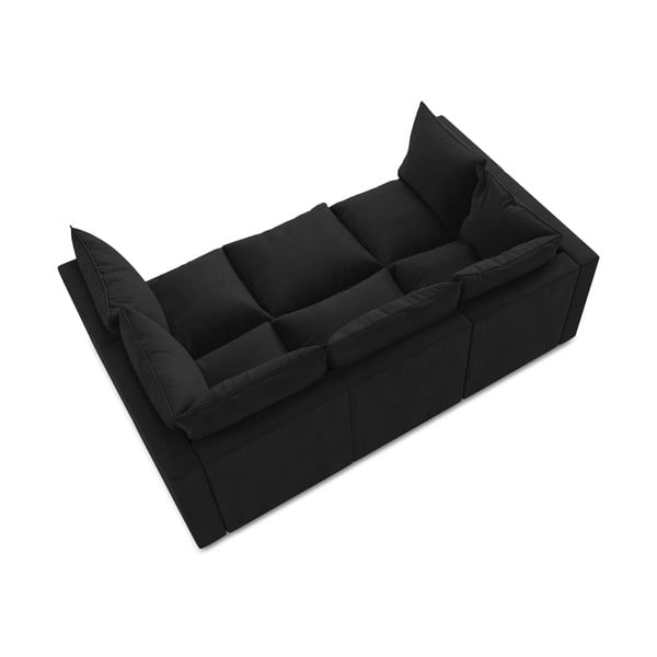 Czarna sofa 255 cm Manao – Makamii-image-3