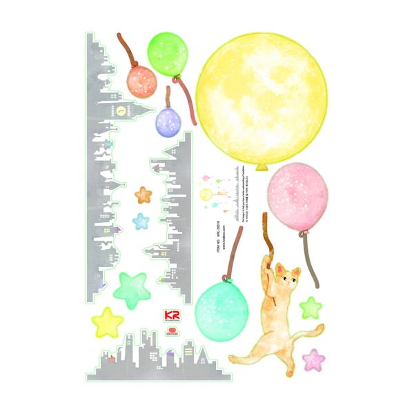 Naklejka świecąca Fanastick Cat And Moon-image-4