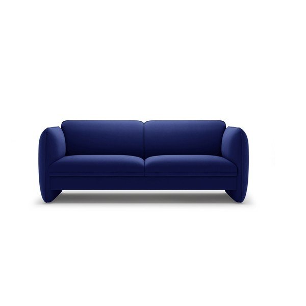 Niebieska aksamitna sofa 204 cm Georgia – Micadoni 