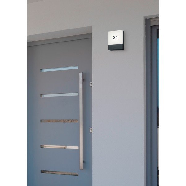 Lampa zewnętrzna ścienna LED (wysokość 20 cm) Pecos – Trio-image-1