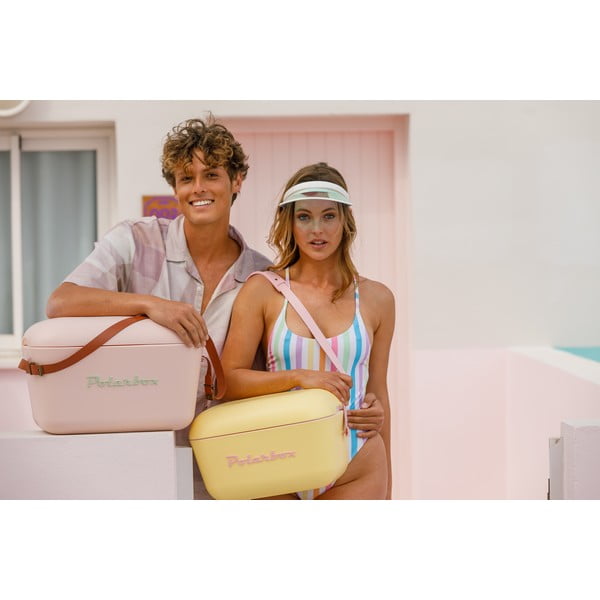 Ciemnozielony pojemnik chłodzący 12 l Classic Black – Polarbox-image-1