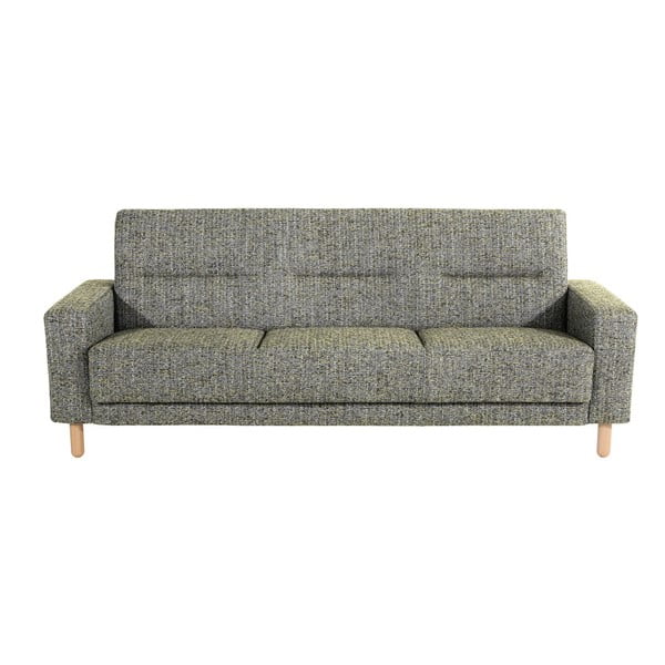 Zielona rozkładana sofa trzyosobowa Max Winzer Janis