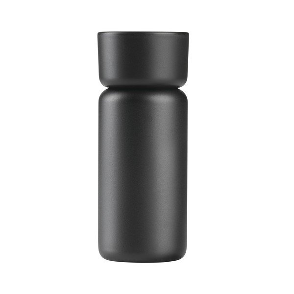 Czarny kubek termiczny ze stali nierdzewnej 400 ml Singles – Zone-image-2