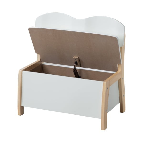 Biała ławka dziecięca – Roba-image-2