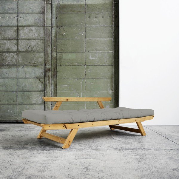 Sofa rozkładana Karup Bebop Honey/Gris-image-4