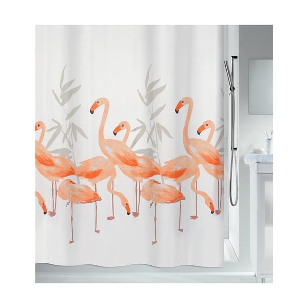 Zasłona prysznicowa 180x200 cm Flamingo – Spirella
