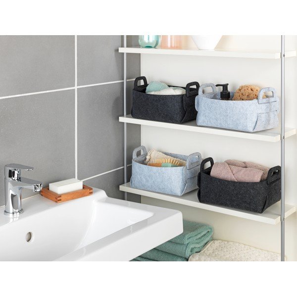 Tekstylne koszyki zestaw 2 szt. Nina – Wenko-image-1