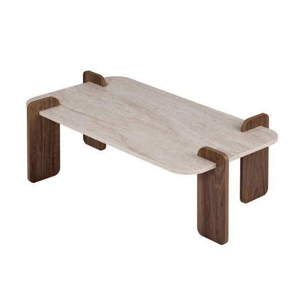Beżowy stolik 60x120 cm Renard – Nordure-image-3