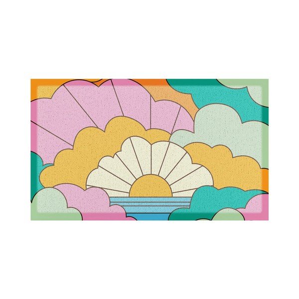 Wycieraczka z plastiku z recyklingu 40x70 cm Elizabeth Olwen  – Artsy Doormats