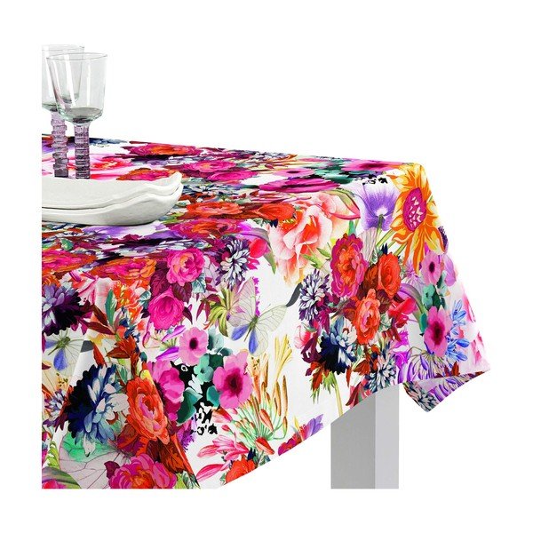 Bawełniany obrus Happy Friday Basic Flowery, 250x150 cm-image-2