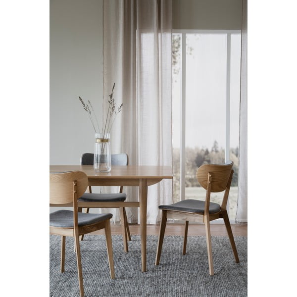 Szaro-naturalne krzesła zestaw 2 szt. Kato – Rowico-image-2