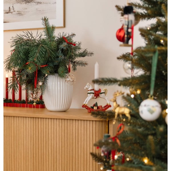 Świecznik ze świątecznym motywem z żywicy polimerowej Almine – Bloomingville-image-1