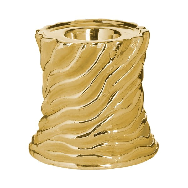 Ceramiczny świecznik w kolorze złota InArt Votive, ⌀ 10 cm