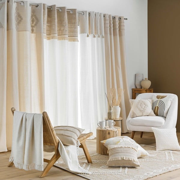 Poduszka dekoracyjna z mieszanki bawełny 45x45 cm Milano – douceur d'intérieur-image-3