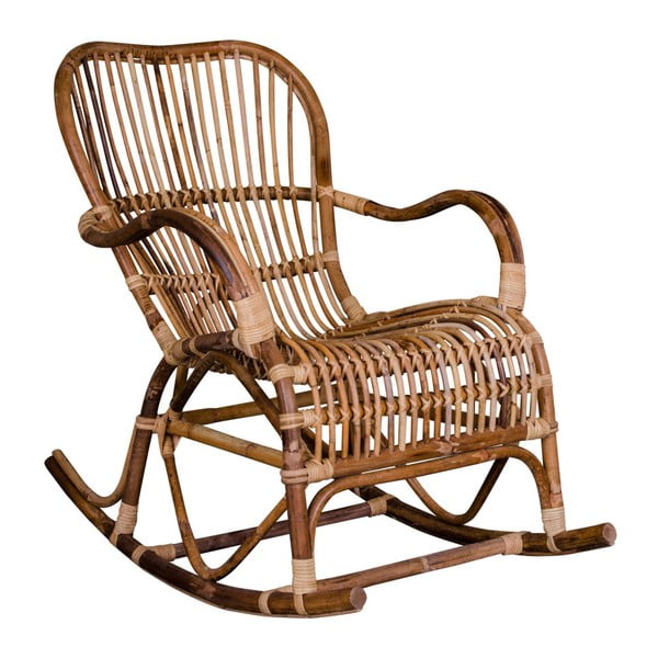 Rattanowy fotel bujany House Nordic Celta