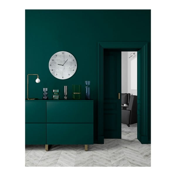 Zegar ścienny Styler Glassclock Wall, ⌀ 30 cm-image-1