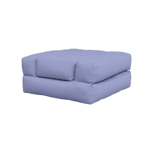 Fotel rozkładany Karup Cube Blue Breeze-image-2