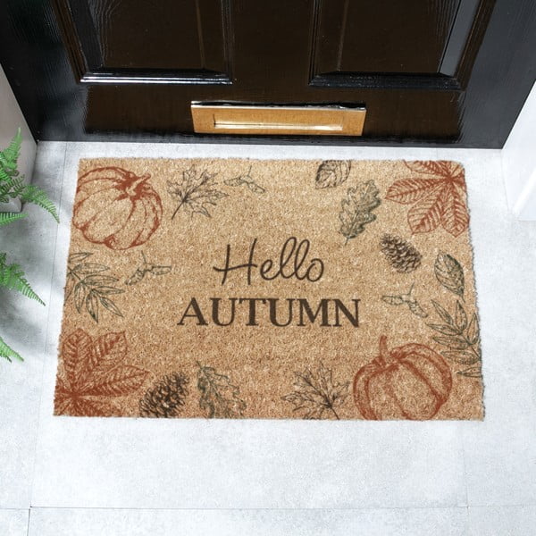 Wycieraczka z włókna kokosowego 40x60 cm Hello Autumn – Artsy Doormats-image-2