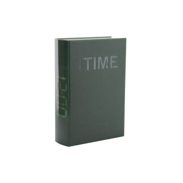 Zielony budzik LED Karlsson Book-image-3