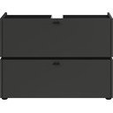 Antracytowa szafka pod umywalkę 80x59 cm Modesto – Germania