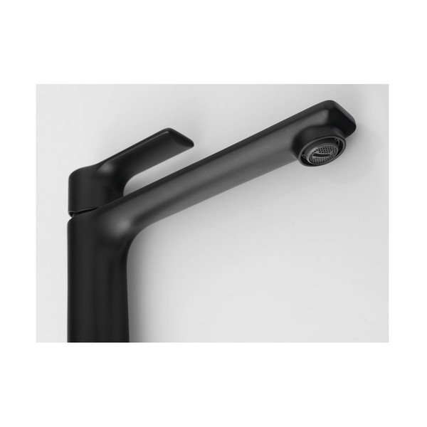 Bateria umywalkowa stojąca w kolorze matowej czerni Pax – Sapho-image-2