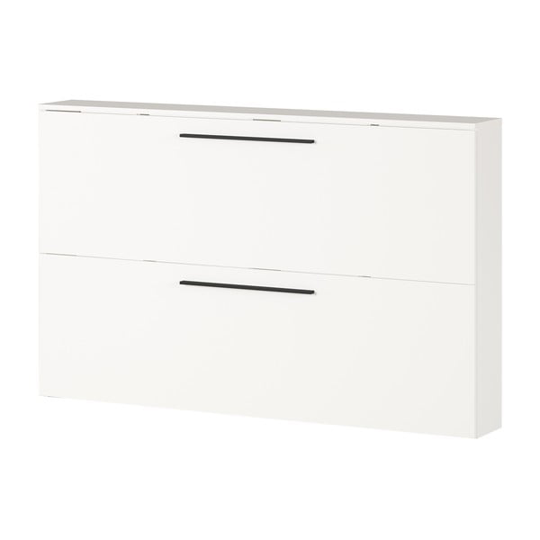 Biała wisząca szafka na buty Utah – Germania-image-1