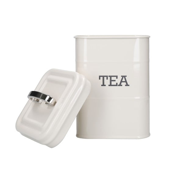 Stalowy pojemnik na herbatę Living Nostalgia – Kitchen Craft-image-4